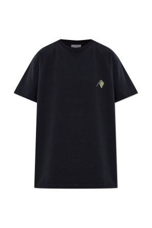 Burberry T-shirt with embroidered logo | Women's | Vitkac